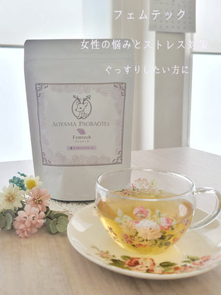AOYAMA PAOBAO TEA 棗 × リラックスフルール フェムテック